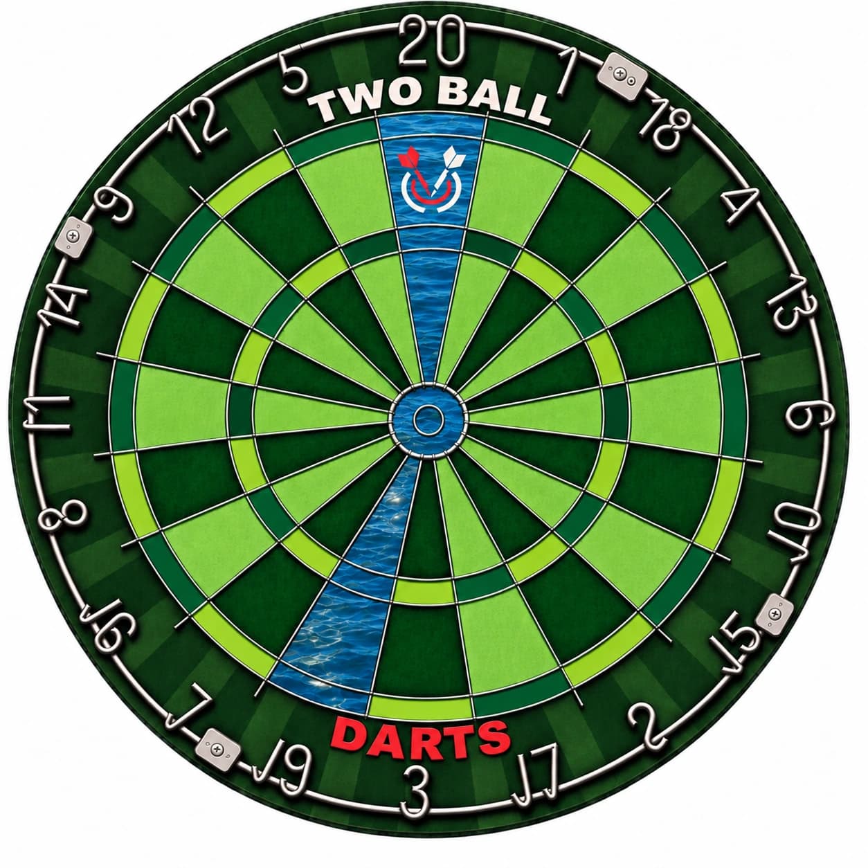Official TwoBall Darts board